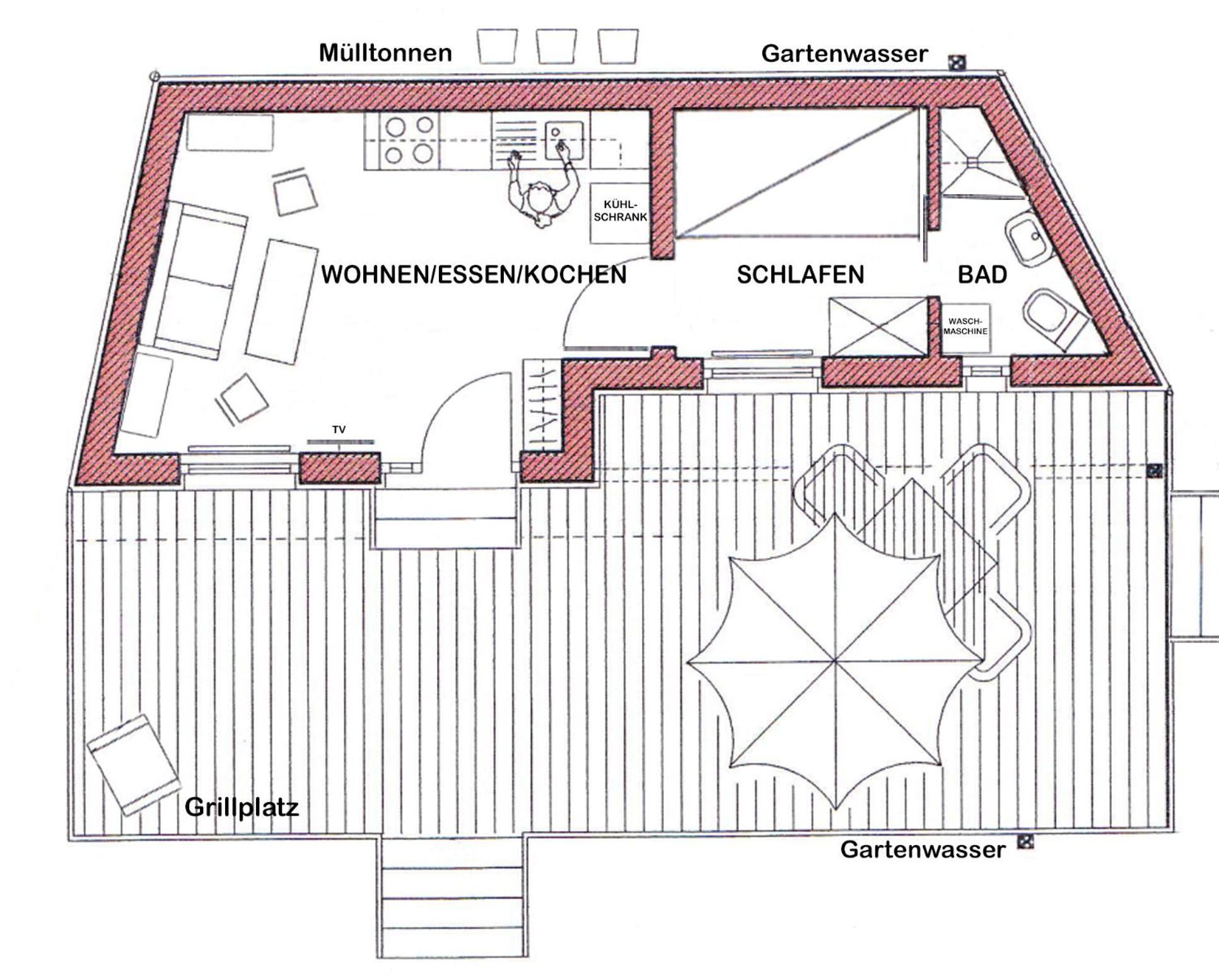Ferienhaus Manoury Am Klosterbrunnen วัลเด็ค ภายนอก รูปภาพ